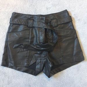 3/$15 - H&M Pleather Shorts